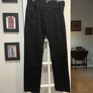 Black Hudson Straight Jeans